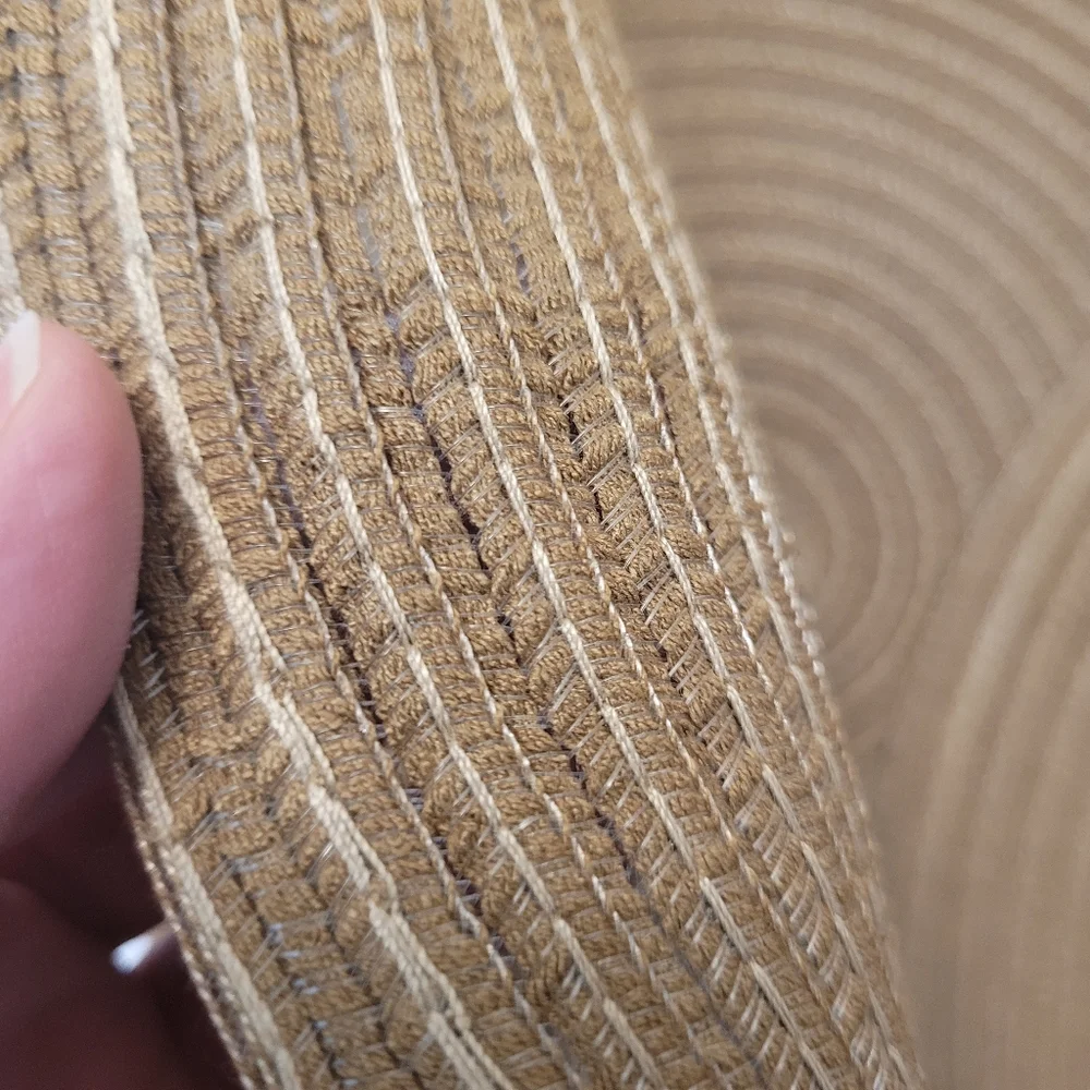 Set Of 4 Round Woven Braided Placemats 15